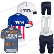 Conjunto de Jersey de ciclismo LEGION OF LOS Ángeles, ropa de Ciclismo de EE. UU., California, traje de bicicleta de carretera, pantalones cortos de babero, Maillot de bicicleta de montaña, 2021