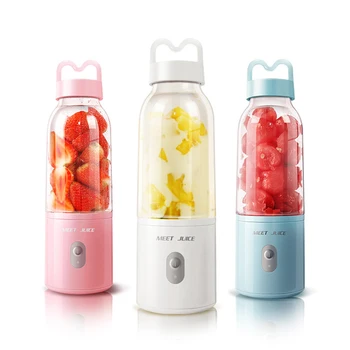 

Portable Blender Juicer Home Kitchen Rechargable Electric Mixer Fruit Extractor Food USB Charging Smoothie Quick Juice Maker