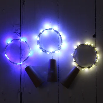 

3pcs/Lot 2M Wine Corked Shape String Light Fairy Lighting for Holiday/wedding/party/DIY decoration
