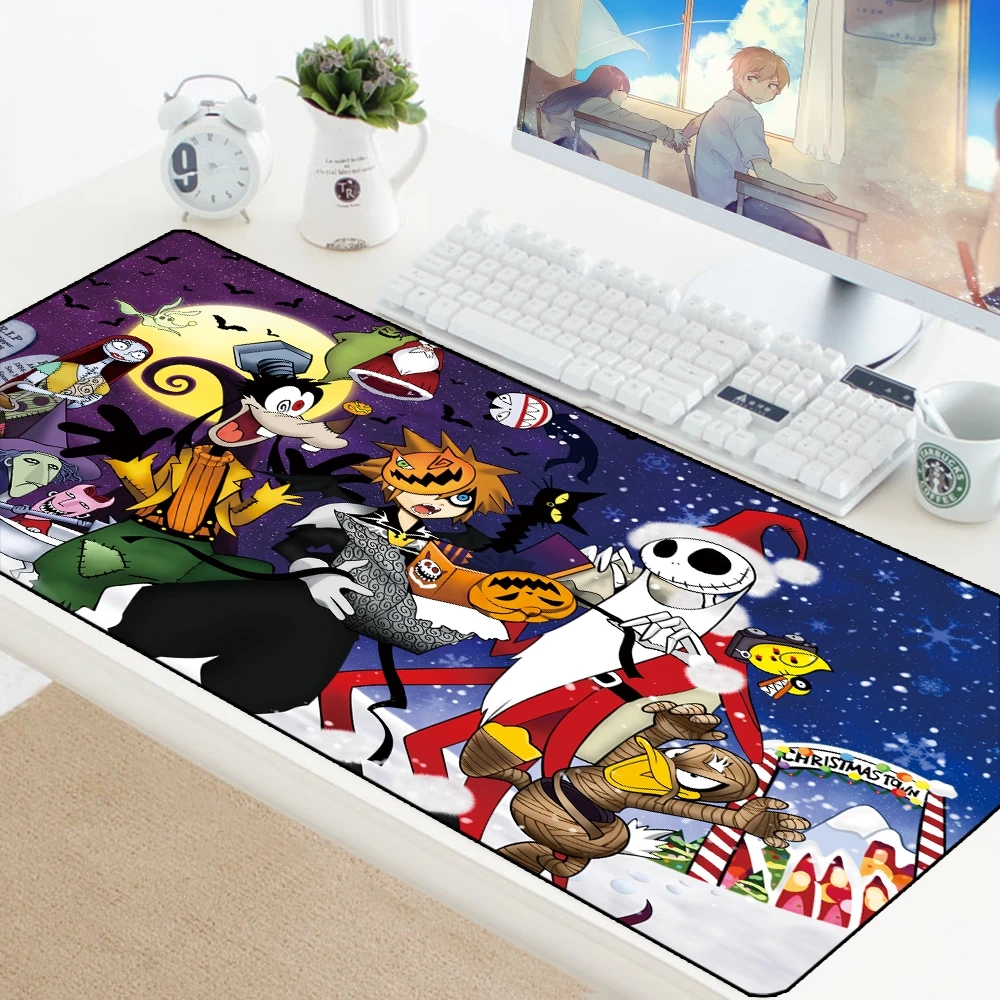 Kingdom Heart Speed Large Gaming Mouse Pad Lock Edge Mousepad Computer Table Mat Keyboard Pad Desk