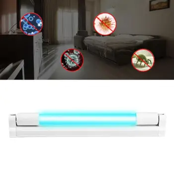 

110V 220V Quartz Ultraviolet lamp 6W 8W T5 Tube UV Ozone Germicidal light Bulb For Home Sterilizer Disinfection Deodor Air Clean