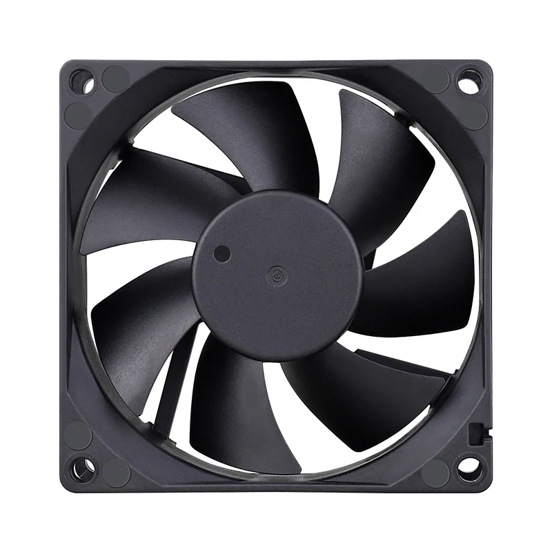 Gdstime-ventilador para Computador Caixa de Ventilador com Esfera Dupla Hidráulica para Processador pc 80x80x25 mm 5v 12v 24v 48v 80 mm 8025 Ventiladores e resfriadores - Imagem 3