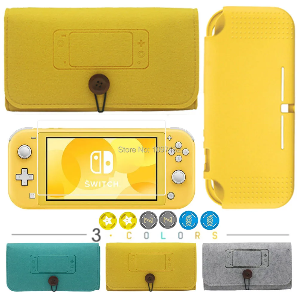 Новинка для Nintendo Switch Lite мини консоль фетровый мягкий чехол переноски сумка