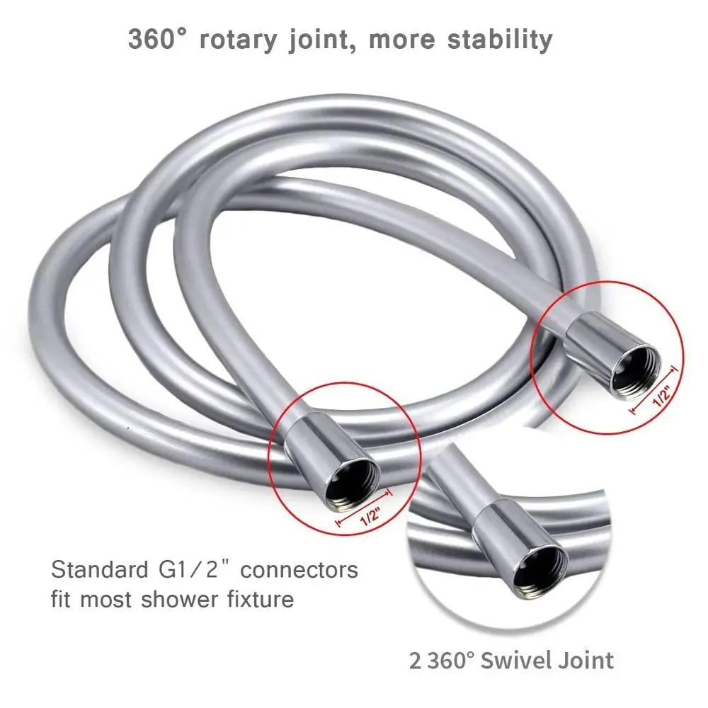 Шланг для душа гибкий анти-кик ручной Водопровод для ванной комнаты Душ водонагреватель Hosepipe аксессуары для ванной комнаты
