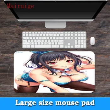 

Mairuige Big Promotion Specifications Multi Size Anime beautiful boobs girl Pattern Lock Edge PC Computer Laptop Mouse Pad