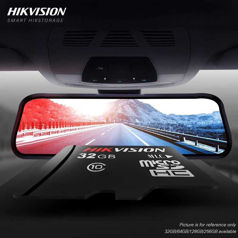 HIKVISION 100% оригинальная Micro SD карта класс 10 TF 32 Гб 64 128 ГБ 256 макс. 90 м/с памяти для