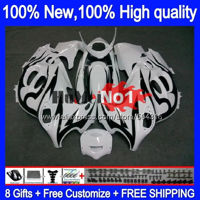 Корпус для SUZUKI Катана GSX600F GSXF 600 750 13MC. 24 GSXF750 GSXF600 2003 2004 2005 2006 2007 03 04 05 06 07 обтекатель черный Пламя