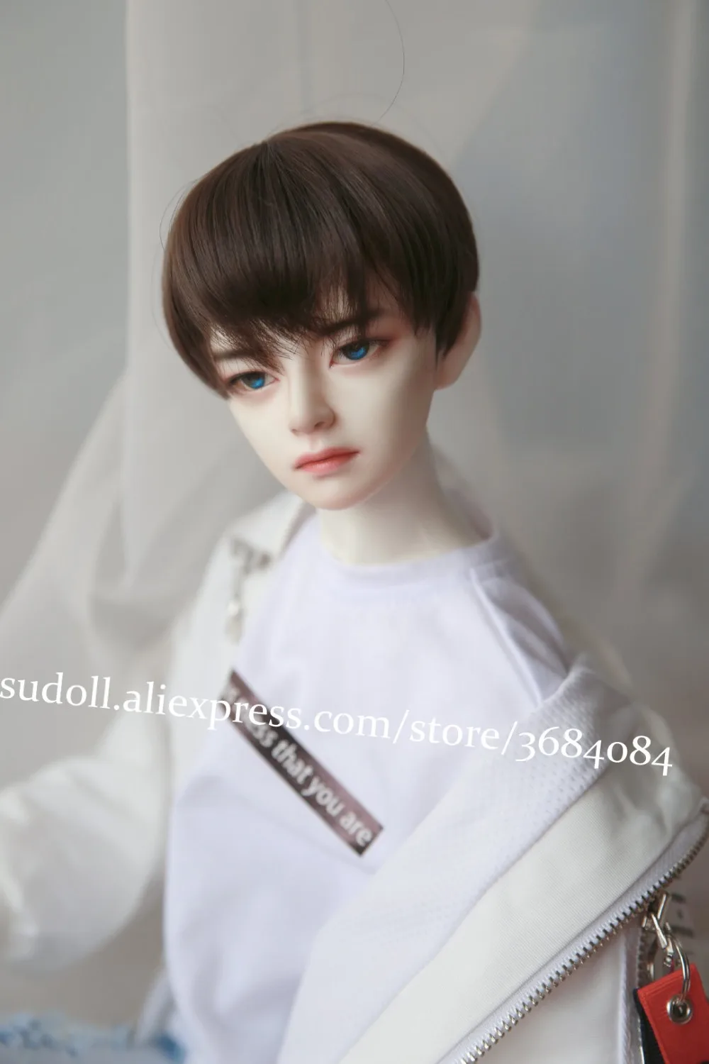 Free Face Up Resin Figures Model both head 1/3 BJD Boy Doll Man Ender 