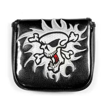 

Siranlive NEW Golf Mallet Putter Cover Headcovers Crystal PU Leather Magnet Closure 4 Color choice