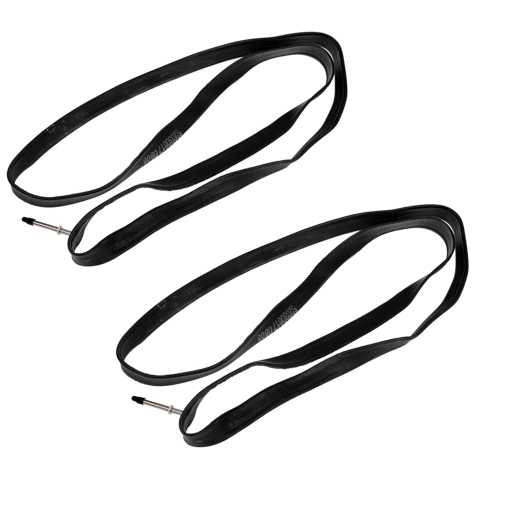 

2Pcs 700C x 23-25C 60mm Road / Mountain Bike MTB Presta Valve Inner Tube Tire