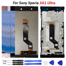 For SONY Xperia XA1 Ultra Screen 6.0 inch LCD Display Digitizer For Sony C7 Assembly Touch screen Frame with Free Tools For SONY Xperia XA1 Ultra Screen 6.0 inch LCD Display Digitizer For Sony C7 Assembly Touch screen Frame with Free Tools