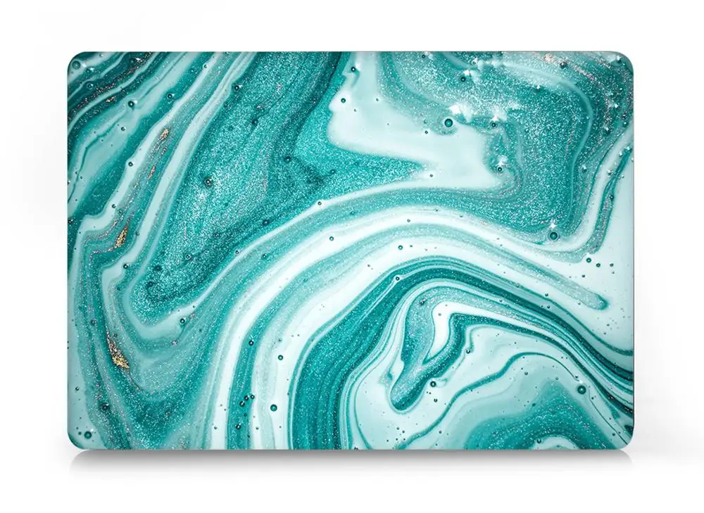Мраморный чехол для ноутбука Apple MacBook 2020 new Air Pro Retina 11 12 13 15 16 дюймов Touch Bar Shell