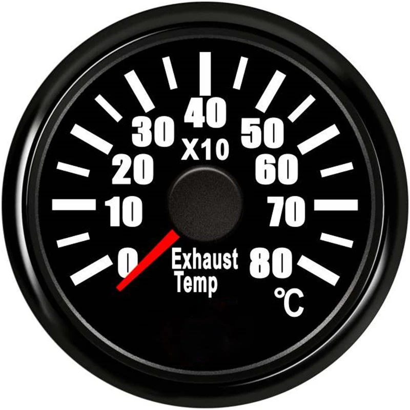 52mm 9-32V K-Thermoc 52 мм 0-32 в 0-800 Цельсия 316L Нержавеющая Сталь Выпускной термометр датчик с вязкой отправителя для морской лодки RV автомобильный - Цвет: 52mm 9-32V K-Thermoc