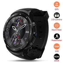 Тор про 3g gps WI-FI Smartwatch Android 5,1 MTK6580 4 ядра 1 GB 16 GB 2,0 МП Камера монитор сердечного ритма умные часы подарок для Для мужчин