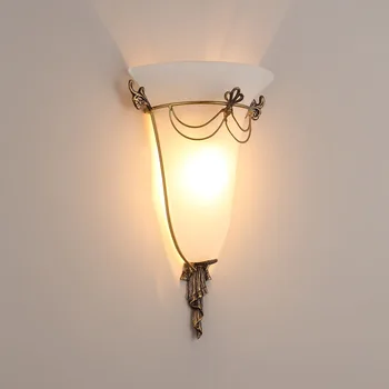 

American country LED wall lamp sitting room corridors aisle corridor wall lamp hotel rooms bedroom berth lamp