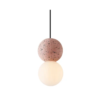 

Creative Glass Ball Pendant Lights Modern Hanging Lamp Simple Pendant Lamp Living Room Bedroom Dining Room Deco Pendant Lighting
