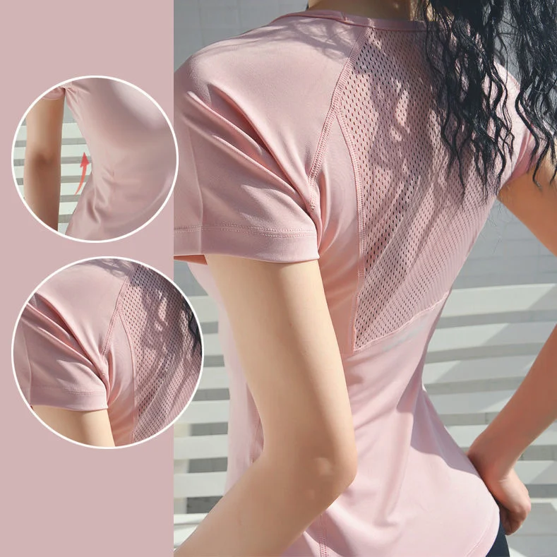 Yoga Crop Top Autunno Sport Yoga Top Donna Manica Lunga Autunno Inverno Running Top Deportivo Mujer Camisetas