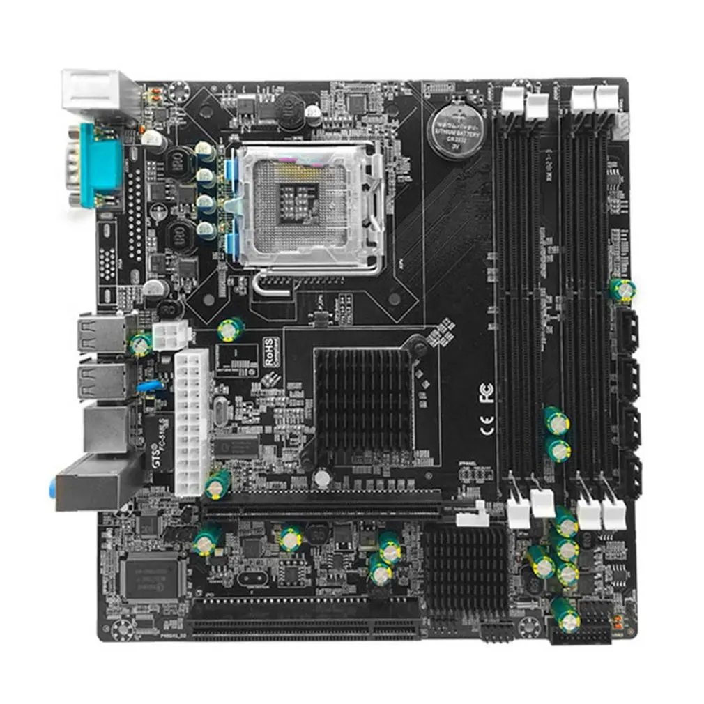 P45 настольная материнская плата LGA 771 775 двойная DDR3 поддержка L5420 USB Звуковая