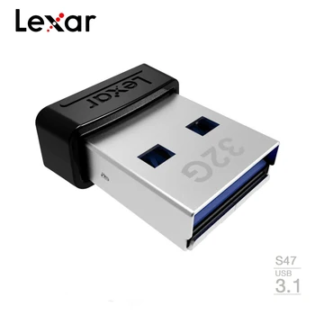 

Lexar S47 USB 3.1 Flash Drive 32G Pen Drive 64G 128G U Disk Memory Stick mini pendrive encryption compatible with USB 3.0/2.0