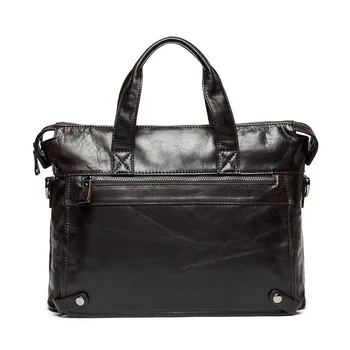 

2020 Hot Fashion Genuine Leather Men's Handbags Selling Men's Shoulder Soft Material Multi-Function High Quality Handbag