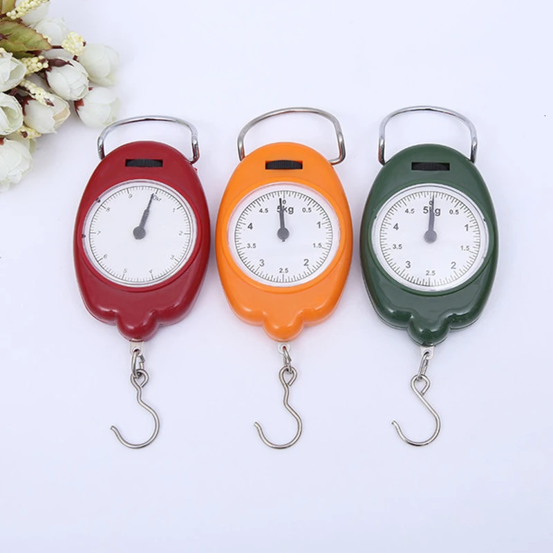 

1pcs 5kg Hanging Scale Portable Mini Hanging Fishing Hook Pocket Scales Creative Weight Scale The Balance Kitchen Scales