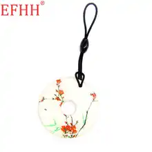 S50 1K UID сменный 13,56 МГц перезаписываемый NFC ключ брелок с кольцом значок жетон тег MF RFID IC карта круглый брелок Быстрая 1 шт