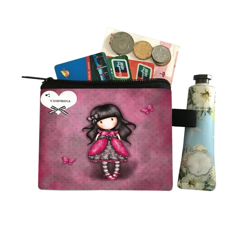 Game Wallet Student Boys And Girls Short Wallet Card Bag Pocket Change Purse Cute Coin Purse Clear Purse Small Pouch coin Bolsa