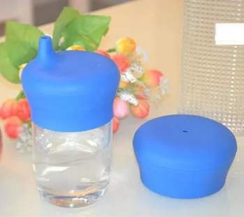 

Soft Water Bottle Mouth Cup Drink Bottle Bottle Cover Suction Nozzle Spill-proof Caps Soft Silicone Cup Lids