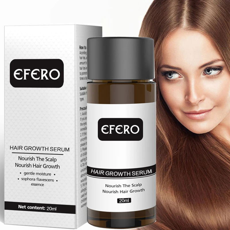 Efero Powerful Hair Growth Serum Prevent Hair Loss Essential Oil