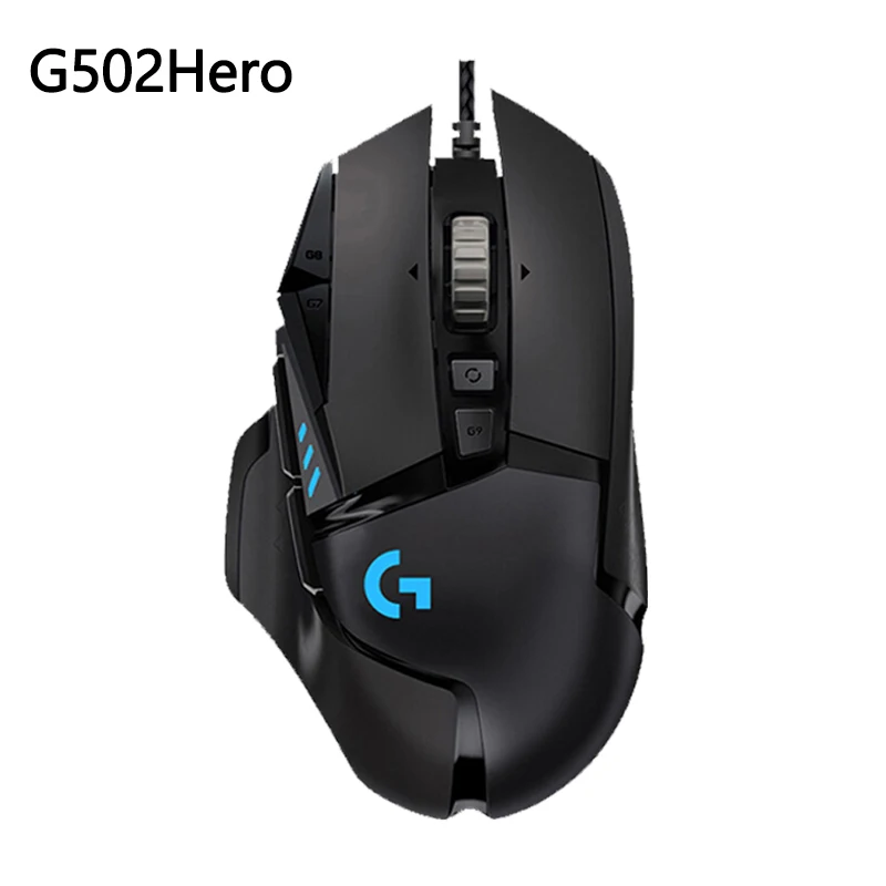 New Logitech G502 HERO KDA LIGHTSYNC RGB Gaming Mouse USB Wired Mice 25600 DPI Adjustable Programming Mice for Mouse Gamer 