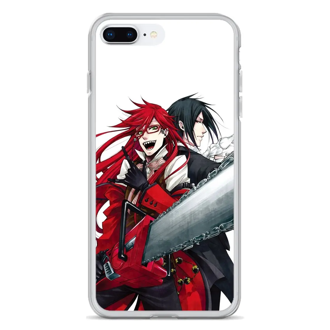 Anime Black Butler Kuroshitsuji Soft Transparent Shell Covers For Meizu M2 M3 M5 M6 NOTE M6t MX6 M3S M5S M6S Pro 5 6 Plus U20 