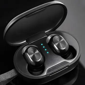 

T1 TWS Bluetooth 5.0 Wireless Earbuds Headset 9D Stereo Smart-Touch Earphones compatibility to support all Bluetooth phones