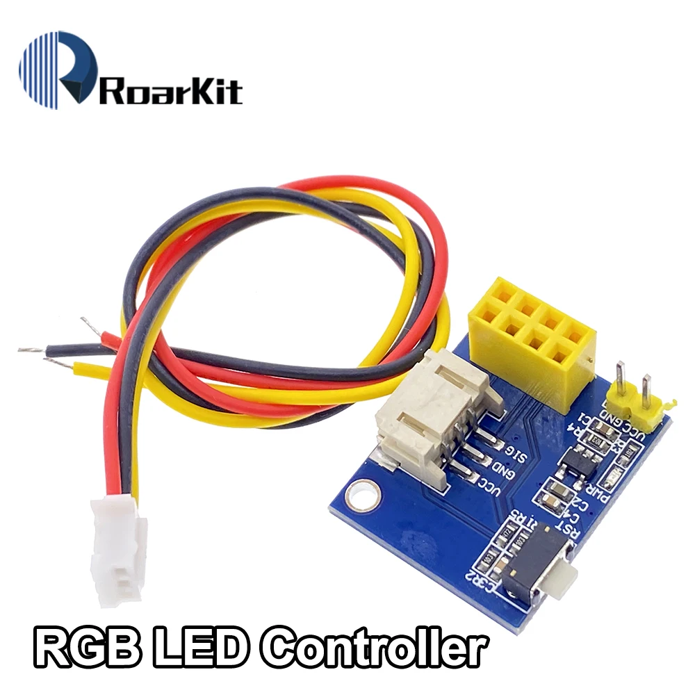 ESP8266 5 в Wi Fi релейный модуль датчик температуры DS18B20 DHT11 DHT22 WS2812 RGB светодиодный