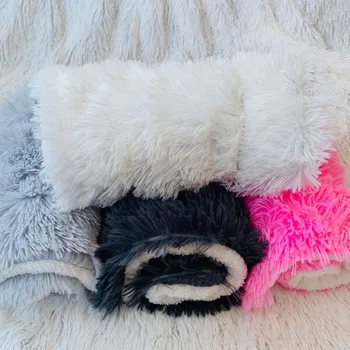 

Pet Mats Dogs Cats Long-haired Coral Fleece Mats Warm Winter Small and Medium-sized Large Dogs Dog Beds for Small Dogs