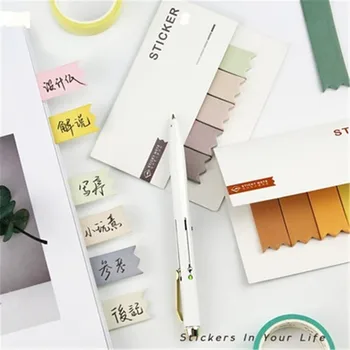 

8 pcs/Set Memo Pad Sticky Notes Notepad Diary Sticker Four season memo pad sticky notes Student Paper Stationery School Supply