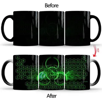 

2020 New 350mL Chemical Periodic Table Coffee Mug Color Changing Coffee Mug Best Birthday Gift for Chemistry Student Your Friend