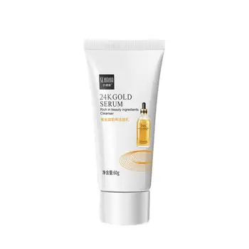 

60g Golden Fullerene Facial Cleanser Mild Refreshing Cleansing Moisturizing Face Wash Skin Care Beauty Products