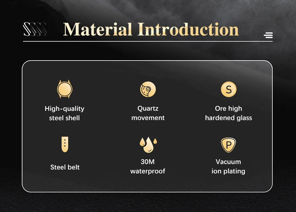 2022 LIGE Military Sport Mens Watches Top Brand Luxury Gold Quartz Watch For Men Stainless Steel Waterproof Clock Men's Watch