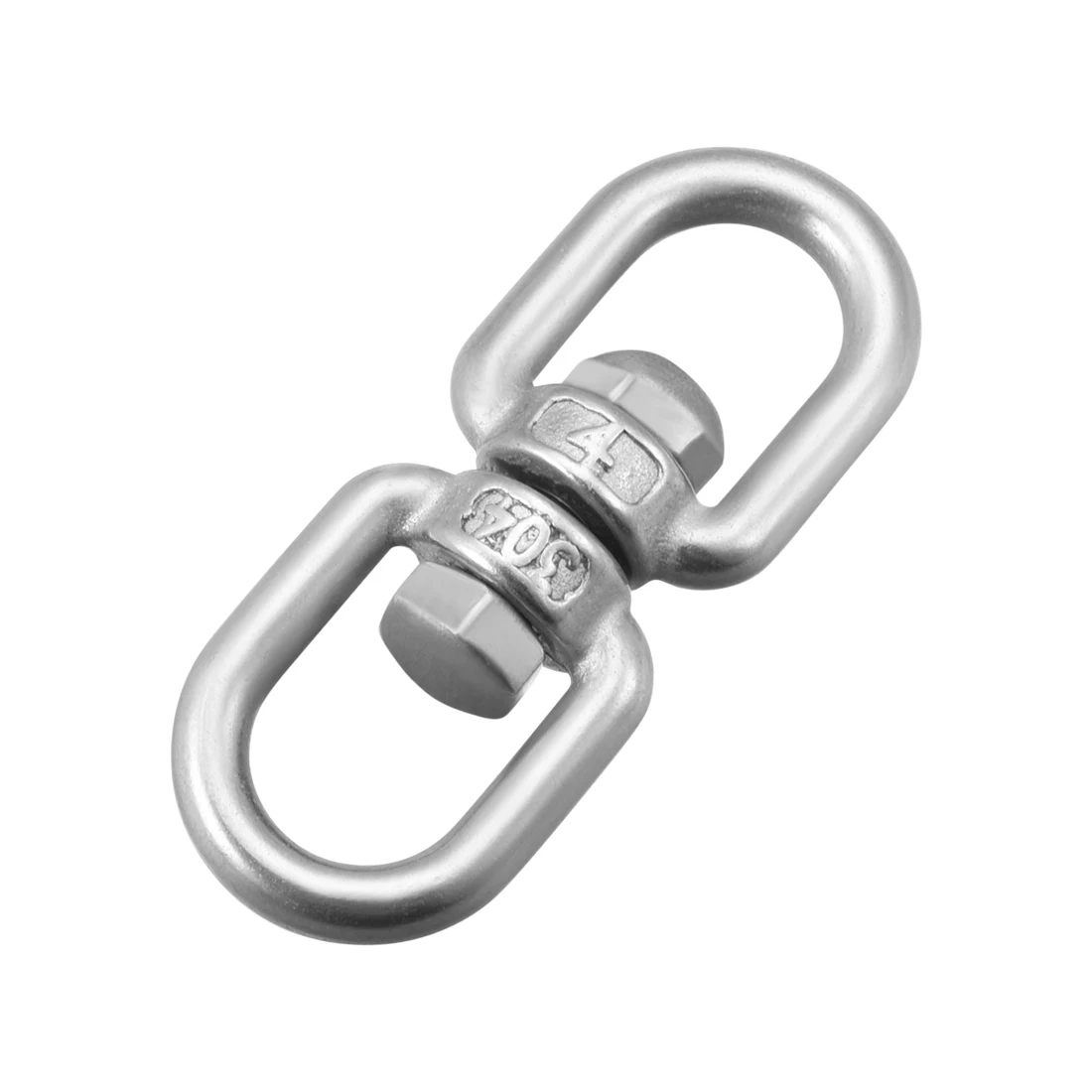 Uxcell M4 поворотное двухстороннее круглое вращающееся подъемное кольцо, от глаз до глаз болт 10 шт