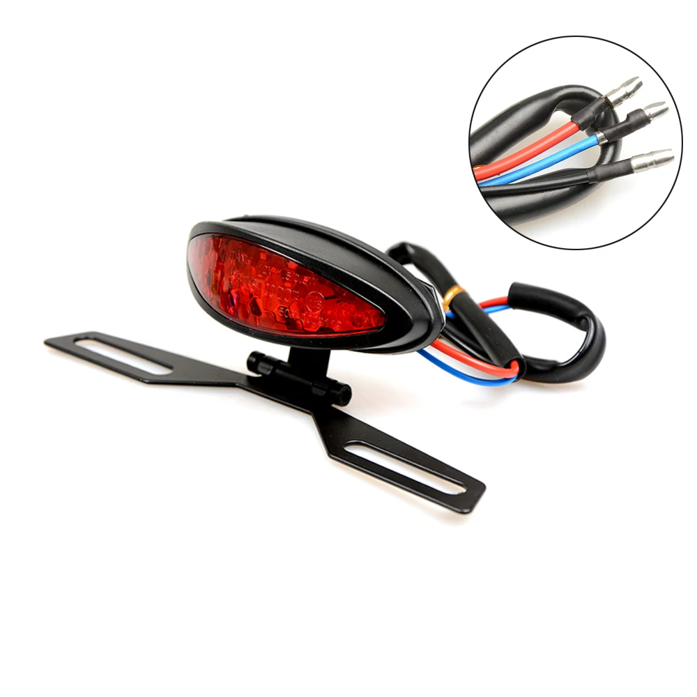 

Universal Motorcycle Tail Light Red LED Rear Lamp Turn Brake Light Turn Signals FOR HONDA CB600 CB750 CB900 CB1000 CB1300 CB 600