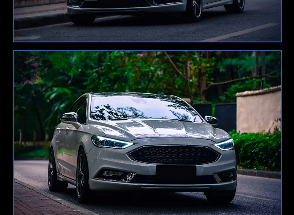 Головной фонарь для Ford Mondeo Fusion- фары Противотуманные фары Дневные ходовые огни DRL H7 светодиодный Биксеноновая лампа автомобильные аксессуары