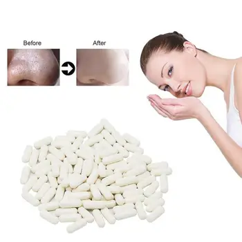 

20pcs Travel Amino Acid Cleansing Capsules Powder Nano Deep Cleansing Bubble Blackhead Acne Face Deep Cleaning