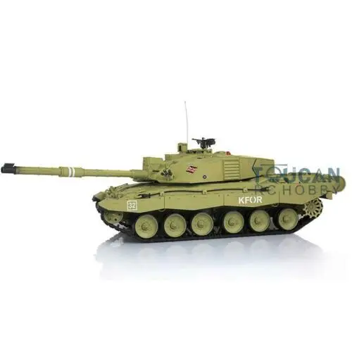 

2.4G Henglong 1/16 Scale 6.0 Plastic Ver Challenger II RTR RC Tank Model 3908 TH12882