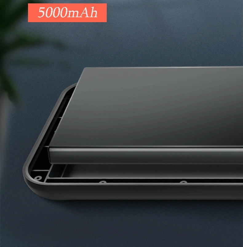 Для iPhone 11/11Pro/11 PorMAX 4800 мАч/5000 мАч портативный внешний аккумулятор чехол для внешнего зарядного устройства зарядка аккумулятора защитный чехол