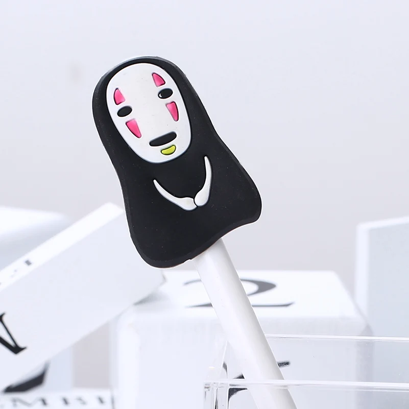 8 шт. японского аниме спиральная гелевая ручка милые Kawaii Канцелярские Товары для школы аксессуар материал стационарный Bts вещь вечерние блага