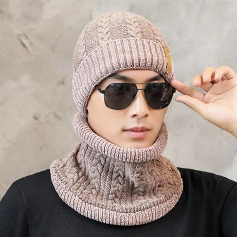 Новые зимние шапки Skullies Beanies, зимние шапки бини для мужчин и женщин, шерстяной шарф, шапки, Балаклава, маска, шапка, вязаная шапка#1209