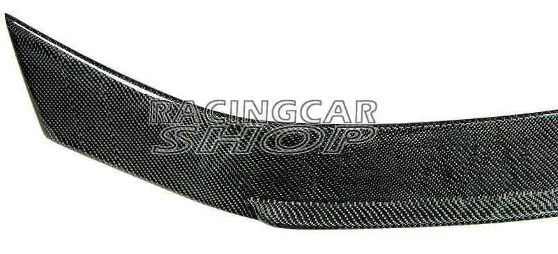 C Style Real Carbon Fiber Rear Spoiler Trunk Wing Lip Fit for Audi TT 8J 2007-2012
