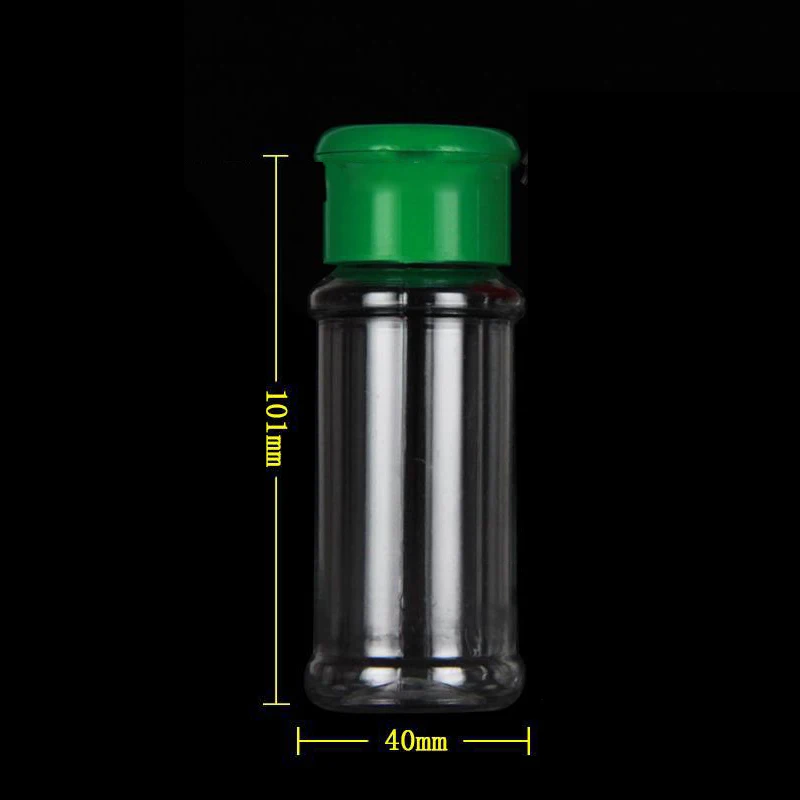 12Pcs 100Ml Plastics Spice Salt Pepper Shakers Seasoning Jar Can Pepper Bottle Barbecue Condiment Kitchen Gadget Tool 12Pcs 100Ml Plastics Spice Salt Pepper Shakers Seasoning Jar Can Pepper Bottle Barbecue Condiment Kitchen Gadget Tool
