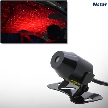 

Nstar 1set USB Starlight Decoration Light Auto House Interior Styling Led Roof Atmosphere Red Lamp Night Car Accessories 195