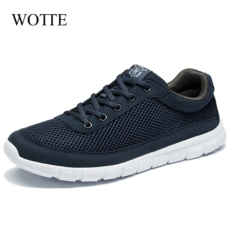 

2020 Lightweight Fashion Mesh Mens Trainers Shoes Men Casual Shoes Flat Sneakers Breathable Summer Casual Men Big Size 49 50